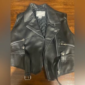 Vintage BB Dakota leather vest (small)